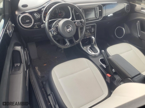 2017 Volkswagen Beetle 1.8T SE with VIN 3VWJ17AT0HM629122, listed as a Copart auction lot 78780504 with 52,827 mi miles and Salvage Title. Bid and sale history available at carsss.com. Image 8.