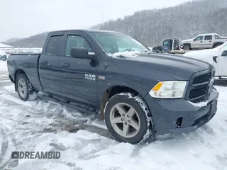 2018 Ram 1500 Express with VIN 1C6RR7FT8JS198377, listed as a IAAI auction lot 41211584 with 74,108 mi miles. Bid and sale history available at carsss.com. Image 1.