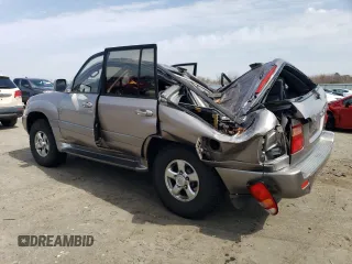 2002 Toyota Land Cruiser with VIN JTEHT05J322017079, listed as a Copart auction lot 49710085 with 0 mi miles and Clean Title. Bid and sale history available at carsss.com. Image 2.