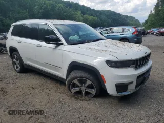 2023 Jeep Grand Cherokee Limited with VIN 1C4RJKBG3P8768612, listed as a Copart auction lot 62857145 with 23,303 mi miles and Salvage title. Bid and sale history available at DreamBid. Image 4.