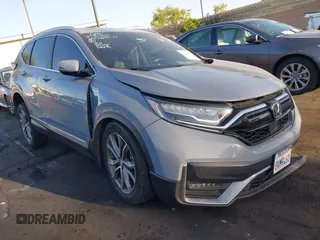 2021 Honda CR-V Touring with VIN 7FART6H97ME010816, listed as a IAAI auction lot 42256962 with 86,223 mi miles and . Bid and sale history available at DreamBid. Image 1.