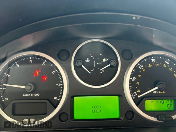 2007 Land Rover Range Rover Sport HSE with VIN SALSK25487A988846, listed as a Copart auction lot 56105235 with 148,178 mi miles and Clean Title. Bid and sale history available at DreamBid. Image 8.