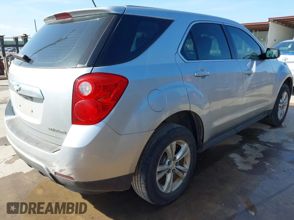 2015 Chevrolet Equinox LS with VIN 2GNALAEK8F1179193, listed as a IAAI auction lot 42106476 with 129,296 mi miles. Bid and sale history available at carsss.com. Image 4.
