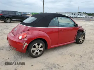 2006 Volkswagen Beetle z VIN 3VWRF31Y56M303323, wystawiony jako Copart lot #57955075 z przebiegiem 87 996 mil mil oraz Szkoda całkowita • Salvage title. Historia ofert i sprzedaży dostępna na DreamBid. Obrazek 3.