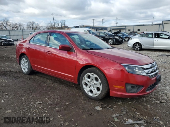 2010 Ford Fusion SE with VIN 3FAHP0HG6AR345198, listed as a Copart auction lot 50300245 with 120,403 mi miles and Salvage Title. Bid and sale history available at carsss.com. Image 4.