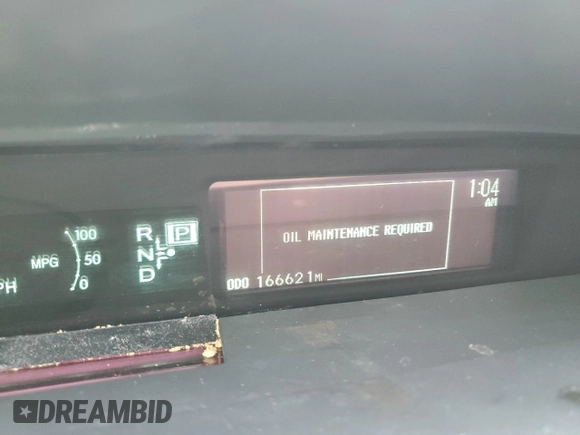 2010 Toyota Prius II z VIN JTDKN3DU4A0108406, wystawiony jako Copart lot #54481735 z przebiegiem 166 621 mil mil oraz Szkoda całkowita • Salvage title. Historia ofert i sprzedaży dostępna na DreamBid. Obrazek 9.