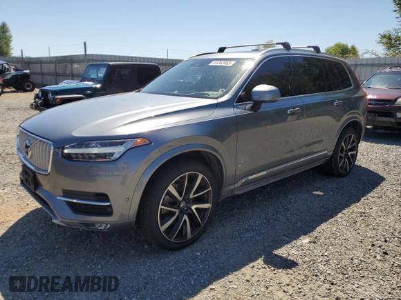 2018 Volvo XC90 Inscription with VIN YV4A22PL3J1204942, listed as a Copart auction lot 61262465 with 114,448 mi miles and Salvage title. Bid and sale history available at DreamBid. Image 1.