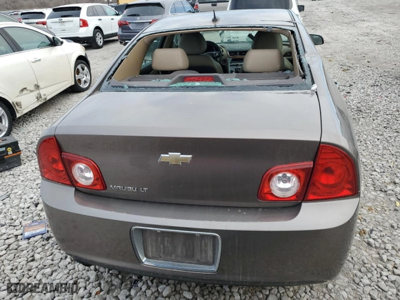 2010 Chevrolet Malibu LT w/2LT with VIN 1G1ZD5EB4AF305320, listed as a Copart auction lot 49425075 with 136,760 mi miles and Salvage Title. Bid and sale history available at carsss.com. Image 6.