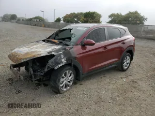 2019 Hyundai Tucson Value with VIN KM8J33A47KU966593, listed as a Copart auction lot 61179355 with Not provided miles and Salvage title. Bid and sale history available at DreamBid. Image 1.