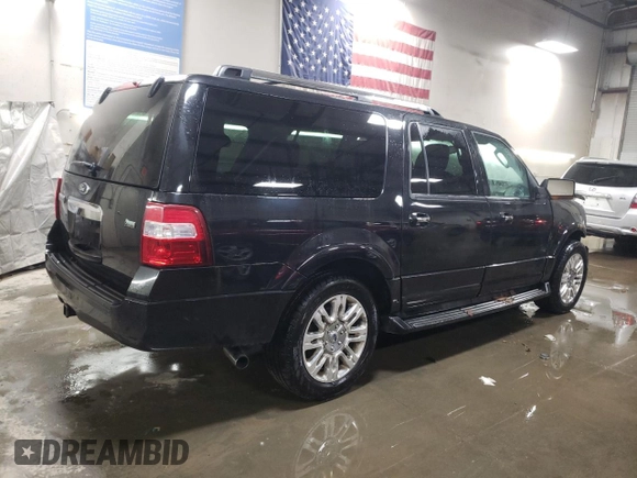 2011 Ford Expedition EL Limited with VIN 1FMJK2A51BEF06944, listed as a Copart auction lot 83030194 with 0 mi miles and Salvage Title. Bid and sale history available at carsss.com. Image 3.