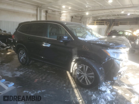 2018 Honda Pilot EX-L with VIN 5FNYF6H52JB007880, listed as a Copart auction lot 87397104 with 98,675 mi miles and Salvage Title. Bid and sale history available at carsss.com. Image 4.