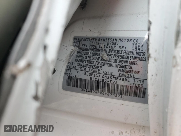 2016 Nissan Sentra S with VIN 3N1AB7APXGY279575, listed as a Copart auction lot 48631115 with 90,022 mi miles and Salvage Title. Bid and sale history available at carsss.com. Image 15.