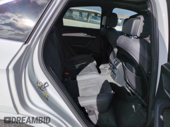 2021 Audi SQ5 Sportback Premium with VIN WA114AFY7M2081188, listed as a Copart auction lot 45051835 with 26,879 mi miles and Salvage Title. Bid and sale history available at DreamBid. Image 10.