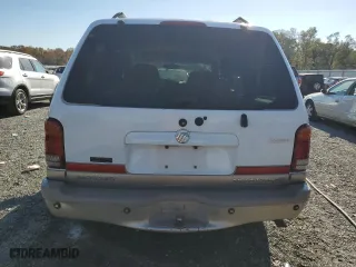 2000 Mercury Mountaineer with VIN 4M2ZU66P8YUJ40296, listed as a Copart auction lot 77108224 with 215,850 mi miles and Salvage Title. Bid and sale history available at carsss.com. Image 6.
