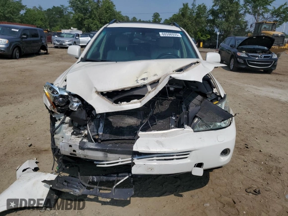 2006 Lexus RX 400h with VIN JTJHW31U660026841, listed as a Copart auction lot 60598935 with 185,947 mi miles and Salvage title. Bid and sale history available at DreamBid. Image 5.