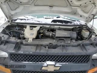 2010 Chevrolet Express Cargo Van with VIN 1GCUGADX8A1184609, listed as a Copart auction lot 44446155 with 89,759 mi miles and Salvage Title. Bid and sale history available at carsss.com. Image 13.