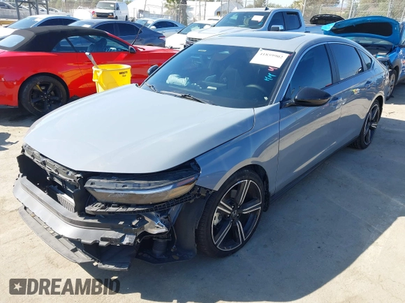 2023 Honda Accord Sport z VIN 1HGCY2F58PA055578, wystawiony jako IAAI lot #41859902 z przebiegiem 33 207 mil mil oraz . Historia ofert i sprzedaży dostępna na DreamBid. Obrazek 20.