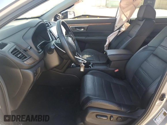 2018 Honda CR-V EX-L with VIN 7FARW1H81JE056901, listed as a Copart auction lot 50576385 with 17,431 mi miles and Salvage Title. Bid and sale history available at carsss.com. Image 7.