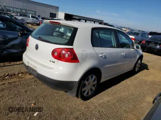 2007 Volkswagen Rabbit with VIN WVWDS71KX7W257923, listed as a Copart auction lot 41469135 with 147,476 mi miles and Salvage Title. Bid and sale history available at carsss.com. Image 3.