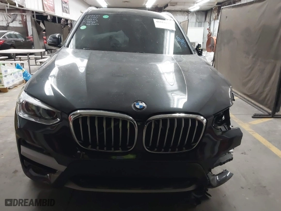 2020 BMW X3 sDrive30i with VIN 5UXTY3C05L9D14540, listed as a IAAI auction lot 41513178 with 58,229 mi miles. Bid and sale history available at carsss.com. Image 12.