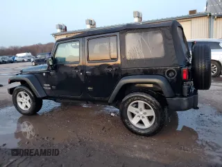 2018 Jeep Wrangler JK Unlimited Sport S with VIN 1C4HJWDG3JL938178, listed as a Copart auction lot 82304604 with 80,302 mi miles and Salvage Title. Bid and sale history available at carsss.com. Image 2.