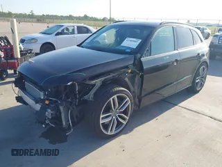 2016 Audi SQ5 Premium Plus with VIN WA1CCAFP8GA012796, listed as a IAAI auction lot 41989801 with 81,431 mi miles and . Bid and sale history available at DreamBid. Image 2.
