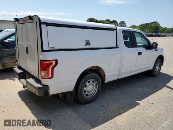 2017 Ford F-150 XL with VIN 1FTEX1C87HKE38751, listed as a Copart auction lot 52133645 with 169,510 mi miles and Clean Title. Bid and sale history available at carsss.com. Image 3.