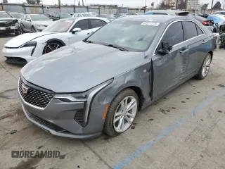 2021 Cadillac CT4 Luxury with VIN 1G6DA5RK9M0143196, listed as a Copart auction lot 43371775 with Not Provided miles and Salvage Title. Bid and sale history available at DreamBid. Image 1.