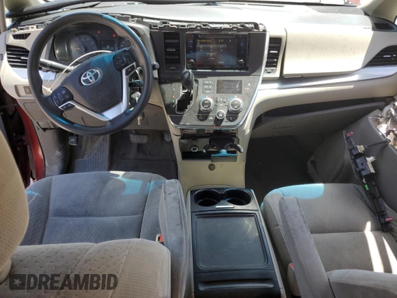 2015 Toyota Sienna LE AAS with VIN 5TDKK3DC2FS604910, listed as a Copart auction lot 59231605 with 118,974 mi miles and Salvage title. Bid and sale history available at DreamBid. Image 8.