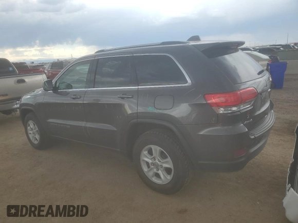 2017 Jeep Grand Cherokee Laredo with VIN 1C4RJFAG9HC653648, listed as a Copart auction lot 63049635 with 72,428 mi miles and Salvage title. Bid and sale history available at DreamBid. Image 2.