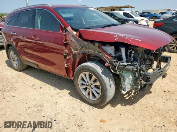 2020 Kia Sorento LX z VIN 5XYPG4A36LG673089, wystawiony jako Copart lot #60742195 z przebiegiem 68 612 mil mil oraz Szkoda całkowita • Salvage title. Historia ofert i sprzedaży dostępna na DreamBid. Obrazek 4.