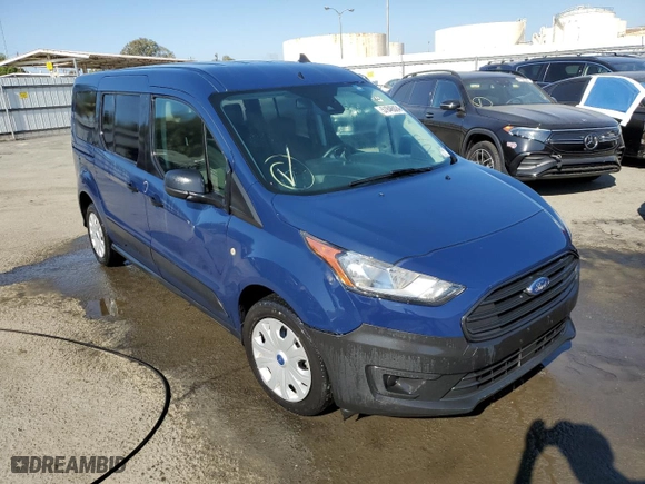 2021 Ford Transit Connect Wagon XL with VIN NM0GE9E26M1484171, listed as a Copart auction lot 57846024 with 124,485 mi miles and Clean Title. Bid and sale history available at carsss.com. Image 4.