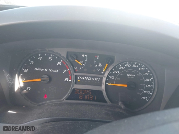 2005 Chevrolet Colorado 1SC LS Z85 with VIN 1GCDT136758158309, listed as a IAAI auction lot 41659836 with 81,831 mi miles. Bid and sale history available at carsss.com. Image 7.