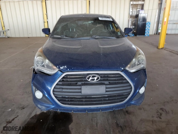 2016 Hyundai Veloster Turbo with VIN KMHTC6AE3GU296549, listed as a Copart auction lot 52534755 with 144,269 mi miles and Clean Title. Bid and sale history available at carsss.com. Image 5.