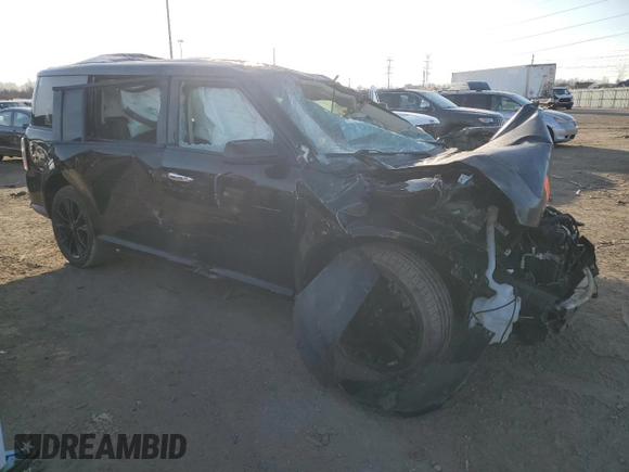2017 Ford Flex SEL with VIN 2FMGK5C84HBA11208, listed as a Copart auction lot 48302525 with 0 mi miles and Non Repairable. Bid and sale history available at carsss.com. Image 4.