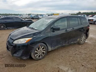 2012 Mazda 5 Sport with VIN JM1CW2BL6C0120288, listed as a Copart auction lot 60252315 with 127,494 mi miles and Salvage title. Bid and sale history available at DreamBid. Image 1.