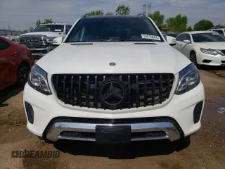 2017 Mercedes-Benz GLS 450 with VIN 4JGDF6EE5HA939296, listed as a Copart auction lot 54016644 with 87,397 mi miles and Salvage Title. Bid and sale history available at DreamBid. Image 5.