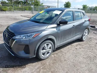 2023 Nissan Kicks S with VIN 3N1CP5BV7PL500767, listed as a IAAI auction lot 41912515 with 23,119 mi miles. Bid and sale history available at carsss.com. Image 17.