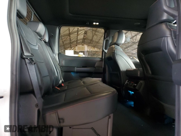 2024 Ford F-150 Raptor with VIN 1FTFW1RG2RFA80359, listed as a Copart auction lot 43185305 with 18,758 mi miles and Salvage Title. Bid and sale history available at DreamBid. Image 11.