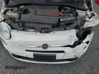 2015 FIAT 500 Pop with VIN 3C3CFFAR5FT696219, listed as a Copart auction lot 54511235 with 73,385 mi miles and Salvage Title. Bid and sale history available at carsss.com. Image 11.