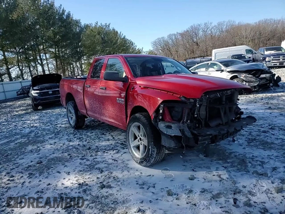 2017 Ram 1500 Express with VIN 1C6RR7FGXHS619593, listed as a Copart auction lot 45809095 with 62,403 mi miles and Salvage Title. Bid and sale history available at carsss.com. Image 11.