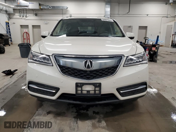 2015 Acura MDX Advance/Entertainment Pkg with VIN 5FRYD4H80FB503240, listed as a Copart auction lot 50991005 with 274,713 mi miles and Salvage Title. Bid and sale history available at carsss.com. Image 5.
