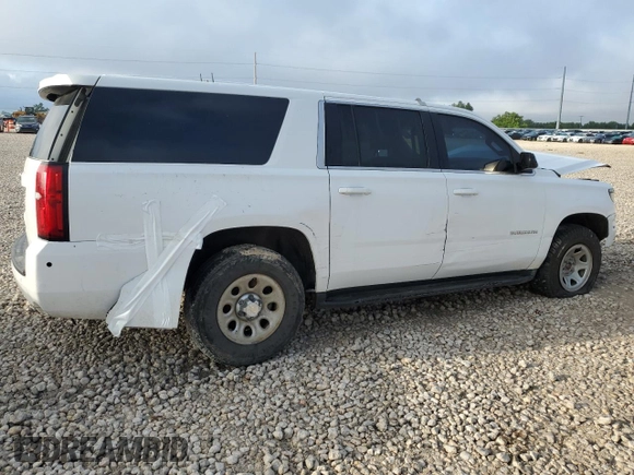 2020 Chevrolet Suburban Commercial with VIN 1GNSKKEC7LR192851, listed as a Copart auction lot 64365514 with 0 mi miles and Clean Title. Bid and sale history available at carsss.com. Image 3.