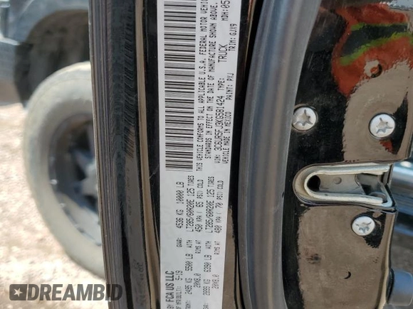 2019 Ram 2500 Laramie with VIN 3C6UR5FJ3KG581424, listed as a Copart auction lot 63316994 with 79,861 mi miles and Salvage Title. Bid and sale history available at carsss.com. Image 13.