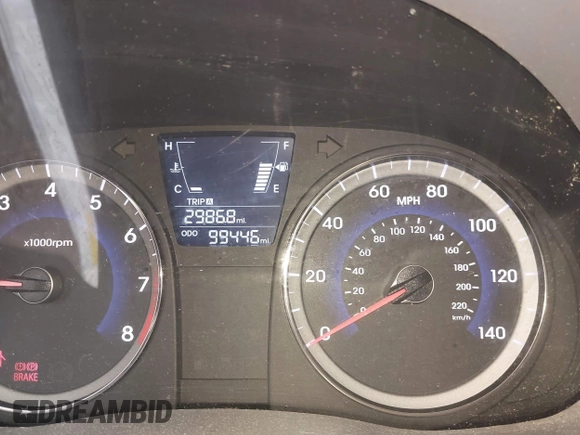 2012 Hyundai Accent GS with VIN KMHCT5AE4CU057239, listed as a IAAI auction lot 42267212 with 99,446 mi miles and . Bid and sale history available at DreamBid. Image 16.