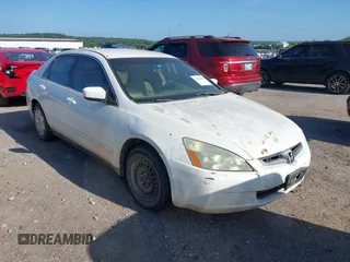 2003 Honda Accord LX with VIN 3HGCM56323G709532, listed as a IAAI auction lot 42560649 with 150,571 mi miles and . Bid and sale history available at DreamBid. Image 1.