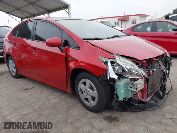 2011 Toyota Prius I with VIN JTDKN3DU7B1441923, listed as a IAAI auction lot 42154214 with 128,876 mi miles and . Bid and sale history available at DreamBid. Image 1.
