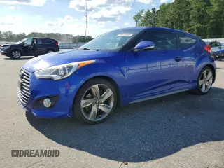 2013 Hyundai Veloster Turbo z VIN KMHTC6AE5DU178613, wystawiony jako Copart lot #58416925 z przebiegiem 173 650 mil mil oraz Szkoda całkowita • Salvage title. Historia ofert i sprzedaży dostępna na DreamBid. Obrazek 1.