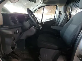2021 Ford Transit Cargo Van with VIN 1FTBR1Y85MKA24853, listed as a Copart auction lot 86571514 with 19,933 mi miles and Salvage Title. Bid and sale history available at carsss.com. Image 7.