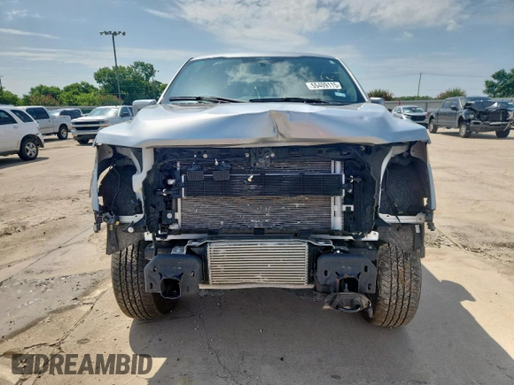 2023 Ford F-150 XL with VIN 1FTFW1ED3PFB64344, listed as a Copart auction lot 55409115 with 20,817 mi miles and Salvage title. Bid and sale history available at DreamBid. Image 5.